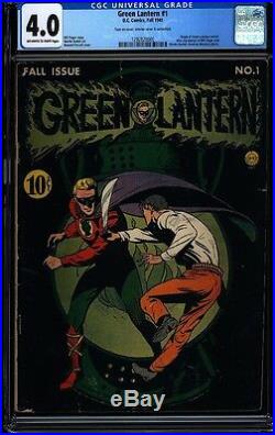 Green Lantern 1 CGC 4.0 Golden Age Key DC Superhero Comic #1 Issue IGKC L@@K
