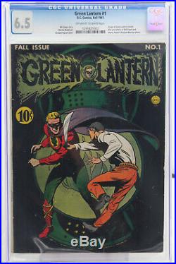 Green Lantern # 1 CGC 6.5 DC Origin of Green Lantern retold Golden Age
