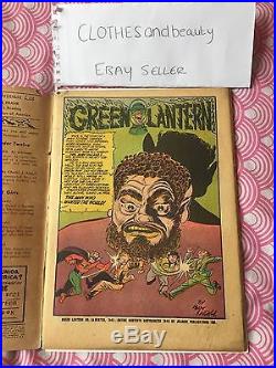 Green Lantern #10 1st App and Origin of Vandal Savage 1943 Golden Age DC Key HOT