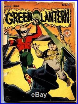 Green Lantern #11 1944-classic Golden Age Superhero-rare