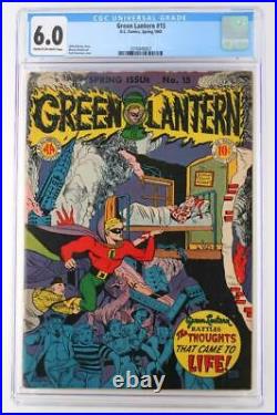 Green Lantern #15 CGC 6.0 FN DC 1945 Golden Age