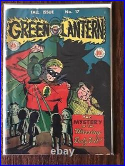 Green Lantern #17 Golden Age DC Comics 1945 Alan Scott