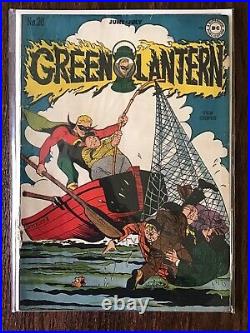 Green Lantern #20 Golden Age DC Comics 1946 Alan Scott