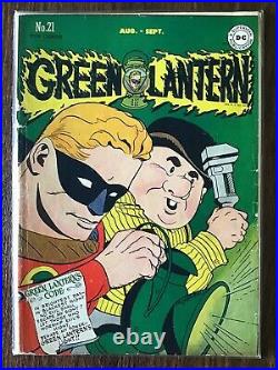 Green Lantern #21 Golden Age DC Comics -1946 Alan Scott