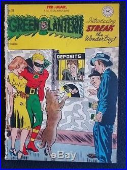 Green Lantern 30 Golden Age 1st Appearance & Origin Of Streak the Wonder Dog CGC