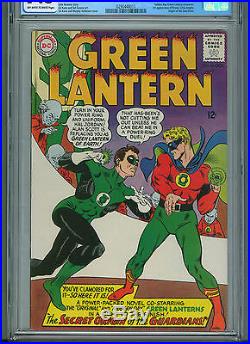 Green Lantern #40 (Oct 1965, DC) CGC 7.5 Golden Age Green Lantern Crossover