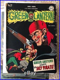 Green lantern #27 Golden Age Hard to find (rare) copy / Black cover