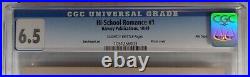 HI-SCHOOL ROMANCE #1 FILE COPY CGC 6.5 HARVEY 1949 Golden Age archie teen