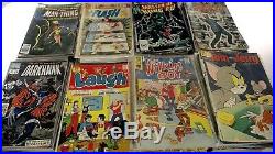 HUGE LOT of 300+ golden age to modern age comic books marvel dc dell archie lots