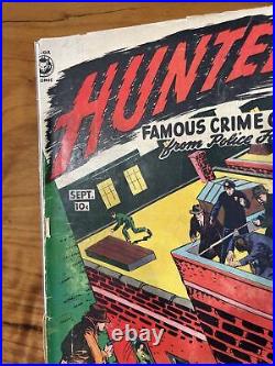 HUNTED #2 FOX FEATURES 1950 Golden Age Scarce Hard To Find Low Grade