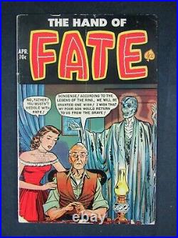 Hand of Fate #10 (1952) Golden Age Ace Pre-Code Horror LL965