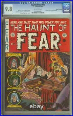 Haunt Of Fear #15 Cgc 9.8 Ow Pages // Gaines File Copy + Golden Age Horror