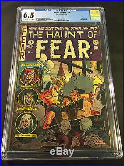 Haunt Of Fear #19 CGC 6.5 cr/ow pages! EC Comics Golden Age Horror