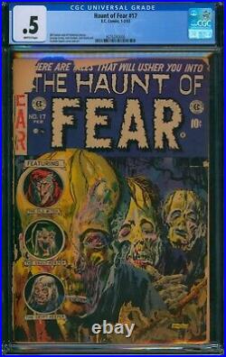 Haunt of Fear #17 (1953)? CGC 0.5? Zombie Pre-Code Horror Golden Age EC Comic