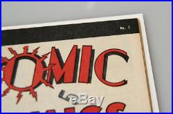High Grade Atomic Comics #1 Golden Age Classic Cover Siegel & Shuster