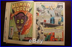 Human Torch #12 (6/1943) Amazing Cover! True Golden Age Gem! Solid 3.0 Gd/vg
