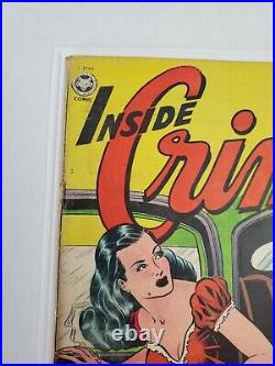 Inside Crime #3 Fox Publications 1950 Golden Age