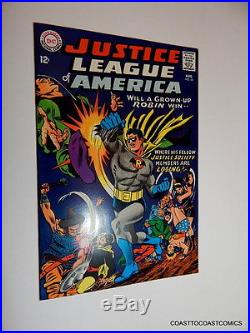 Justice League Of America #55 Nm + 9.6 1st Silver App Of Golden-age Robin 8/67