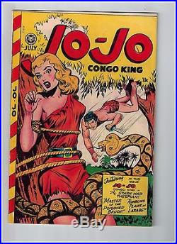 Jo-Jo Congo King # 17 FN/VF 1948 Fox Features GOLDEN AGE Comic Book Jungle JJ1