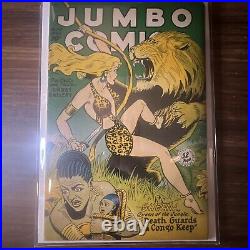 Jumbo Comics #110 1948 Cg Sheena Matt Baker Art Sky Girl Scarce Golden Age