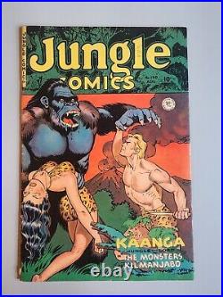 Jungle Comics #140 Golden Age Comic 1951 Kaanga Jungle Lord VF Condition