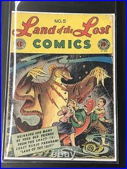 Land Of The Lost EC Comics June 1947 Golden Age See Pics