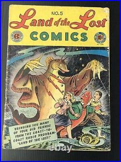Land Of The Lost EC Comics June 1947 Golden Age See Pics