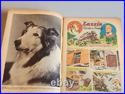 Lassie #1 1952 Golden Age Comic Book VF Lassie Finds a Friend Dell Publishing