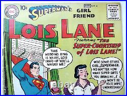 Lois Lane #4 Golden Age 1958 DC Superman