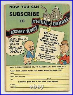 Looney Tunes and Merrie Melodies #6 GD 2.0 1942