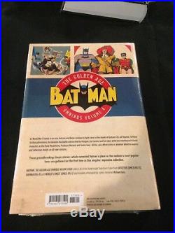 Lot Of 6 Dc Batman Golden Age Omnibus 1-5 2-5 Sealed And All Are Near Mint
