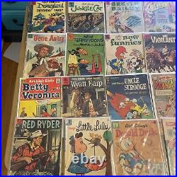 Lot of 72 Golden/Silver Age Comics Large Variety
