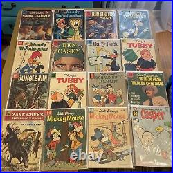 Lot of 72 Golden/Silver Age Comics Large Variety