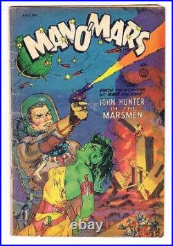 MAN O' MARS #1 1953 Golden Age sci fi comic Murphy Anderson Good condition