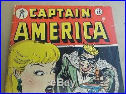 Marvel Comics Captain America #64 1947 Golden Age Comic