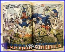 MARVEL TIMELY Comics CAPTAIN AMERICA Golden age #20 1942 Bucky Story G+
