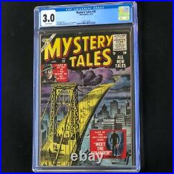 MYSTERY TALES #32 (Atlas 1955) CGC 3.0 Rare! Golden Age Horror Comic
