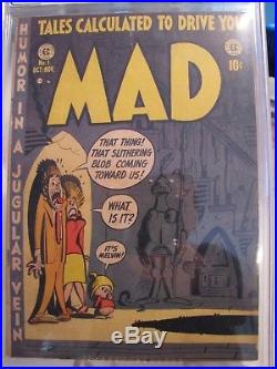 Mad Magazine 1 CGC 4.0 Universal Mad 1 First Issue EC Golden Age
