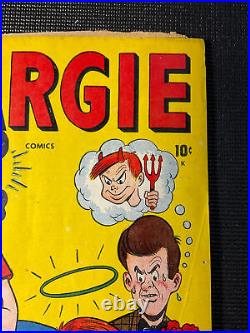 Margie Comics #37 1947 Rare Golden Age Marvel Comics Good Girl Vintage