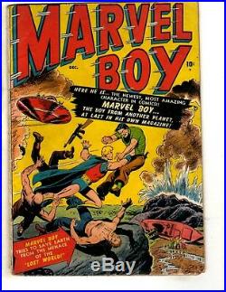 Marvel Boy # 1 VG- Atlas Comic Book Golden Age Space Ship Classic Cover BE1