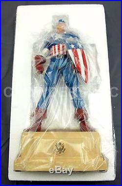 Marvel Limited Golden Age CAPTAIN AMERICA WWII Version 14 Statue Bowen NIB'99