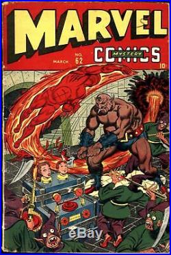 Marvel Mystery Comics #62 Golden Age Timely 4.0