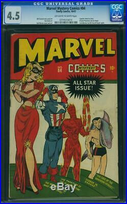 Marvel Mystery Comics 84 CGC 4.5, Golden Age Classic