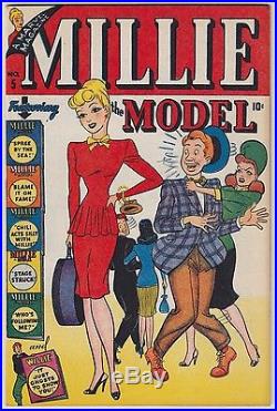 Millie the Model #5 April 1947 Marvel Golden Age Comic Book Unread Condition