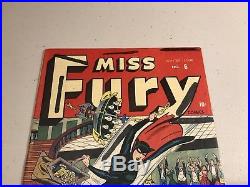 Miss Fury 6 Golden Age
