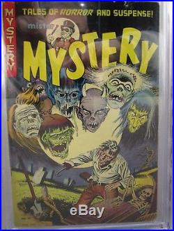 Mister Mystery #10 3-4/1953 CGC Graded 4.5 Off White Pages Golden Age Comic