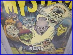 Mister Mystery #10 3-4/1953 CGC Graded 4.5 Off White Pages Golden Age Comic