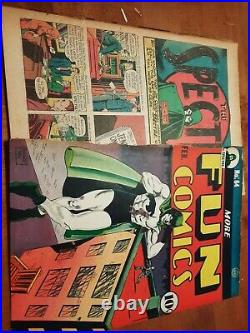 More Fun 64 scarce early DC Golden Age Comic ORIGINAL OWNER Spectre Dr. Fate BID
