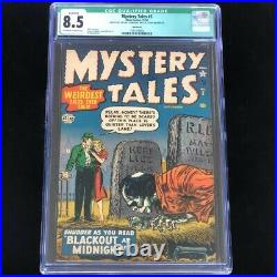 Mystery Tales #5 (Atlas 1952)? CGC 8.5 Qualified PEDIGREE? Golden Age Horror