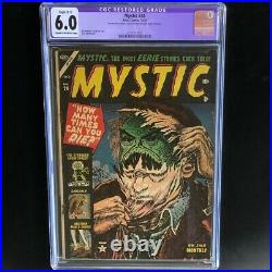Mystic #24 (Atlas 1953) CGC 6.0 Restored Golden Age Pre-Code Horror PCH